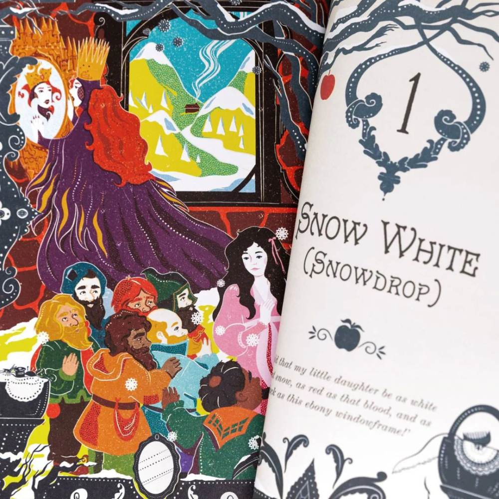 Книга на английском языке "Snow white and other grimms fairy tales MinaLima Ed", Grimm - 10