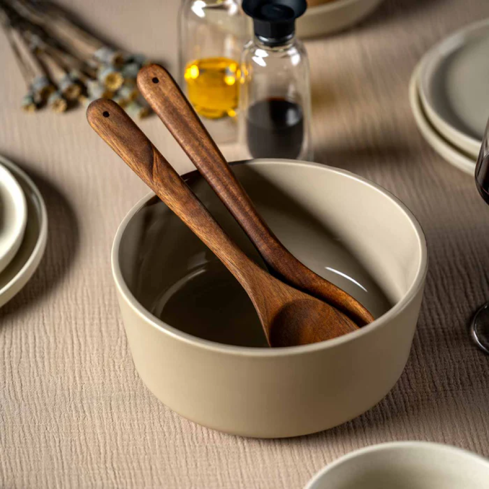 Чаша керамическая "ROMA", 22 см, бежевый - 8