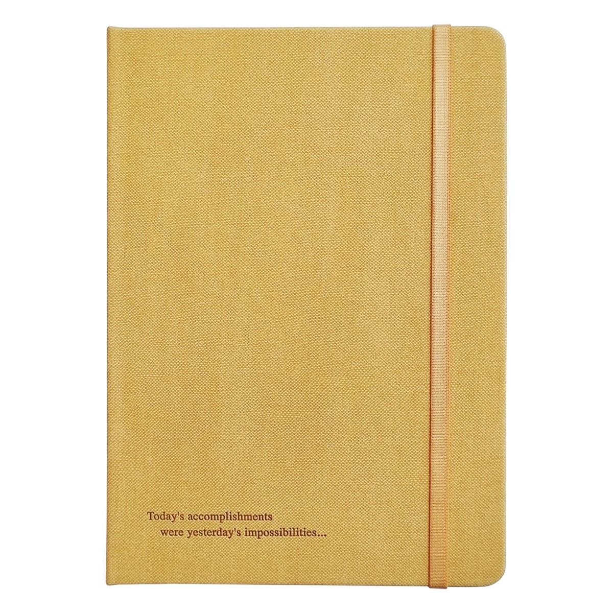 Ежедневник недатированный InFolio "Melange", А5, 192 страницы, желтый