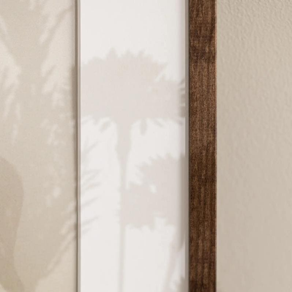 Фоторамка "111-148", 30х40 см, дерево со стеклом, коричневый - 2