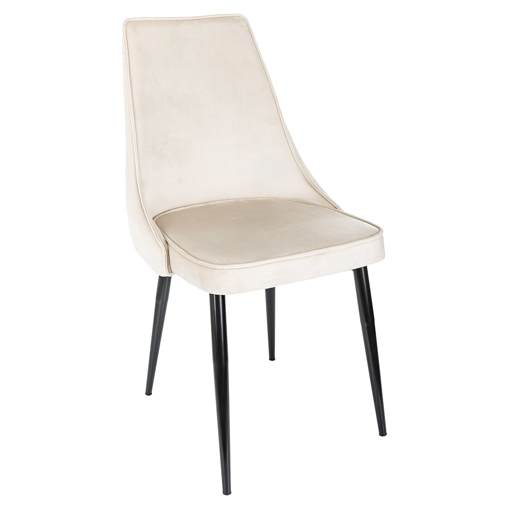 Стул Бюрократ "CH-K4_2", ткань, бежевый, металл, комплект 2 штуки