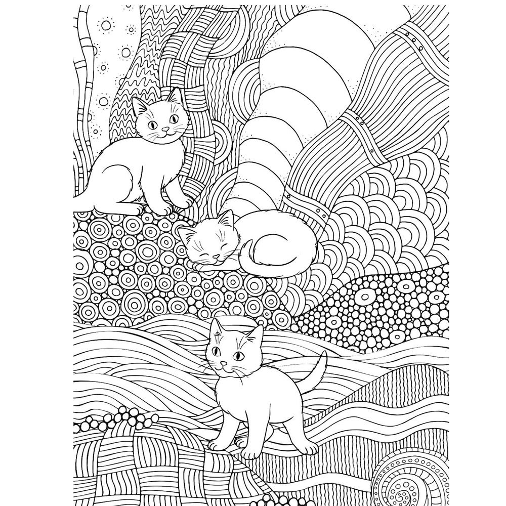 Раскраска-антистресс "Наташа, вставай! Пора картинки раскрашивать!" - 3