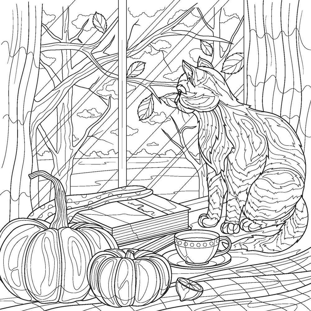 Раскраска антистресс "Тёплые воспоминания!" - 6