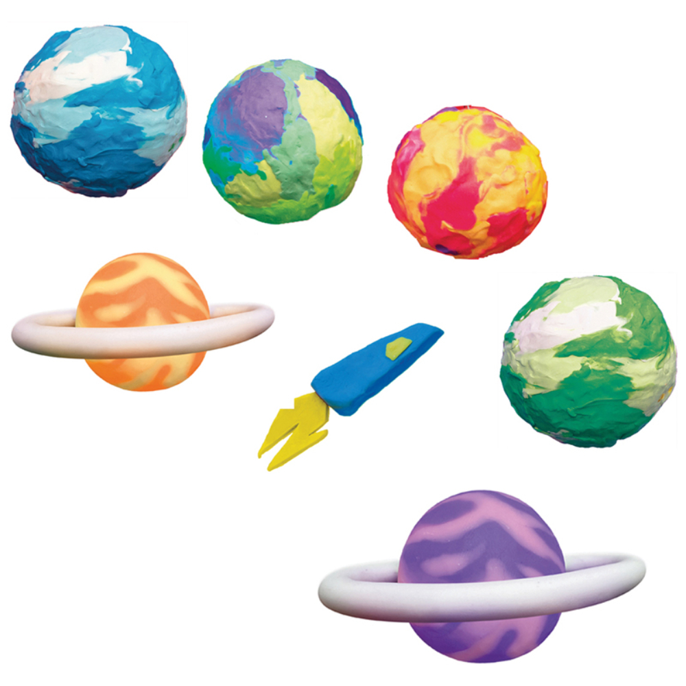 Пластилин для детской лепки "JOVI", 6 цветов, растительный - 7