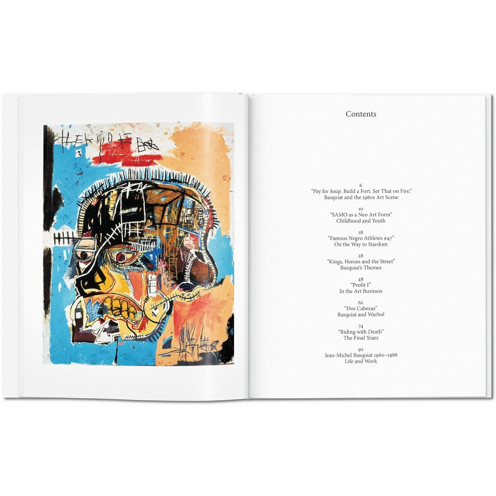 Книга на английском языке "Basic Art. Basquiat", Leonhard Emmerling