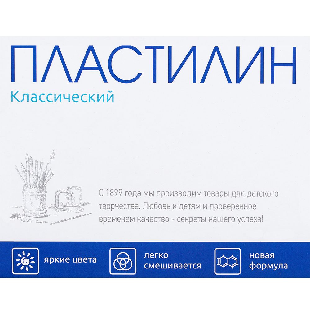 Пластилин "Классический", 24 цвета - 3