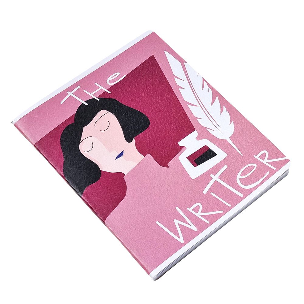 Тетрадь "Writer", А5 96 листов, линейка, розовый