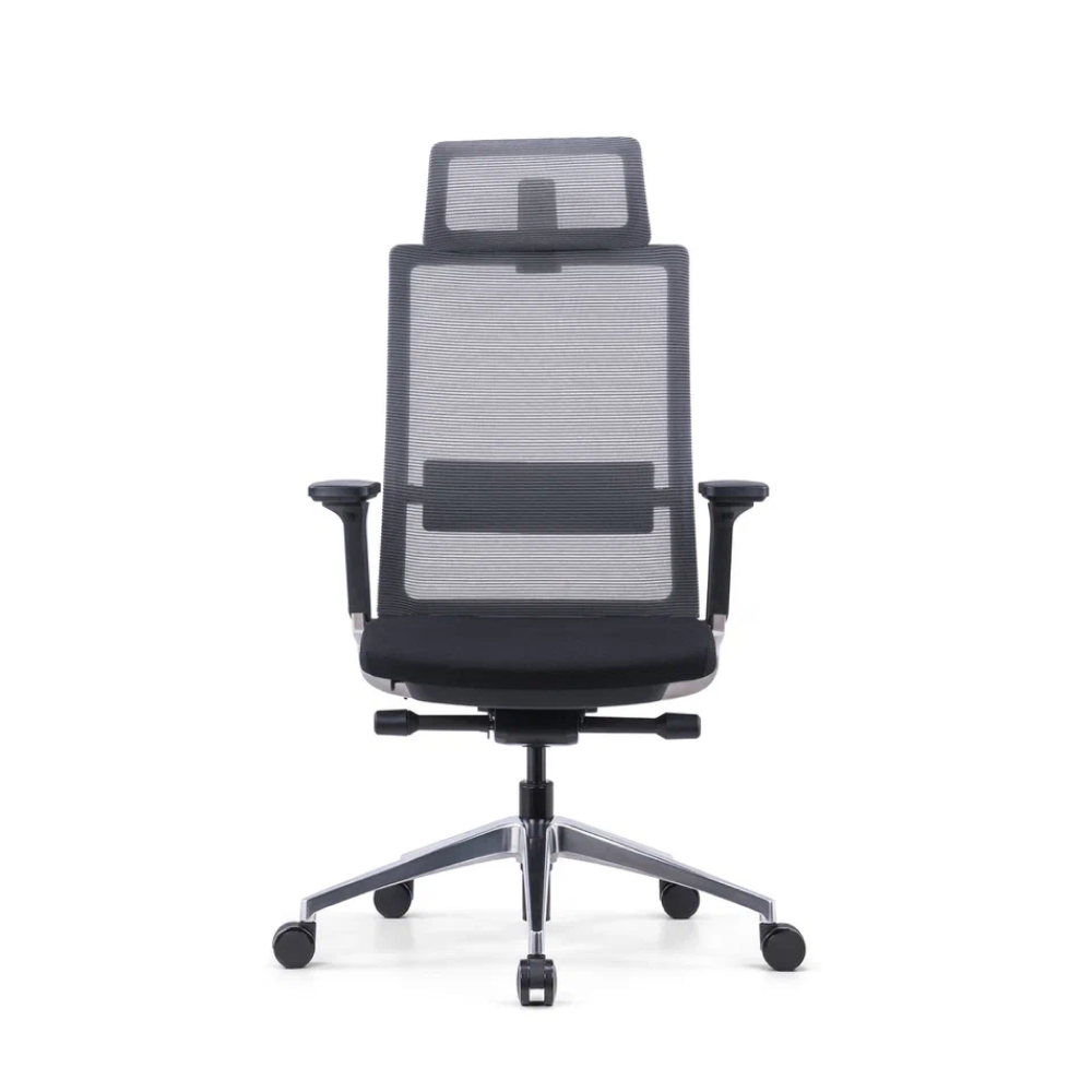 Кресло для руководителя SitZone "E-BA-001A", ткань, пластик, черный - 3