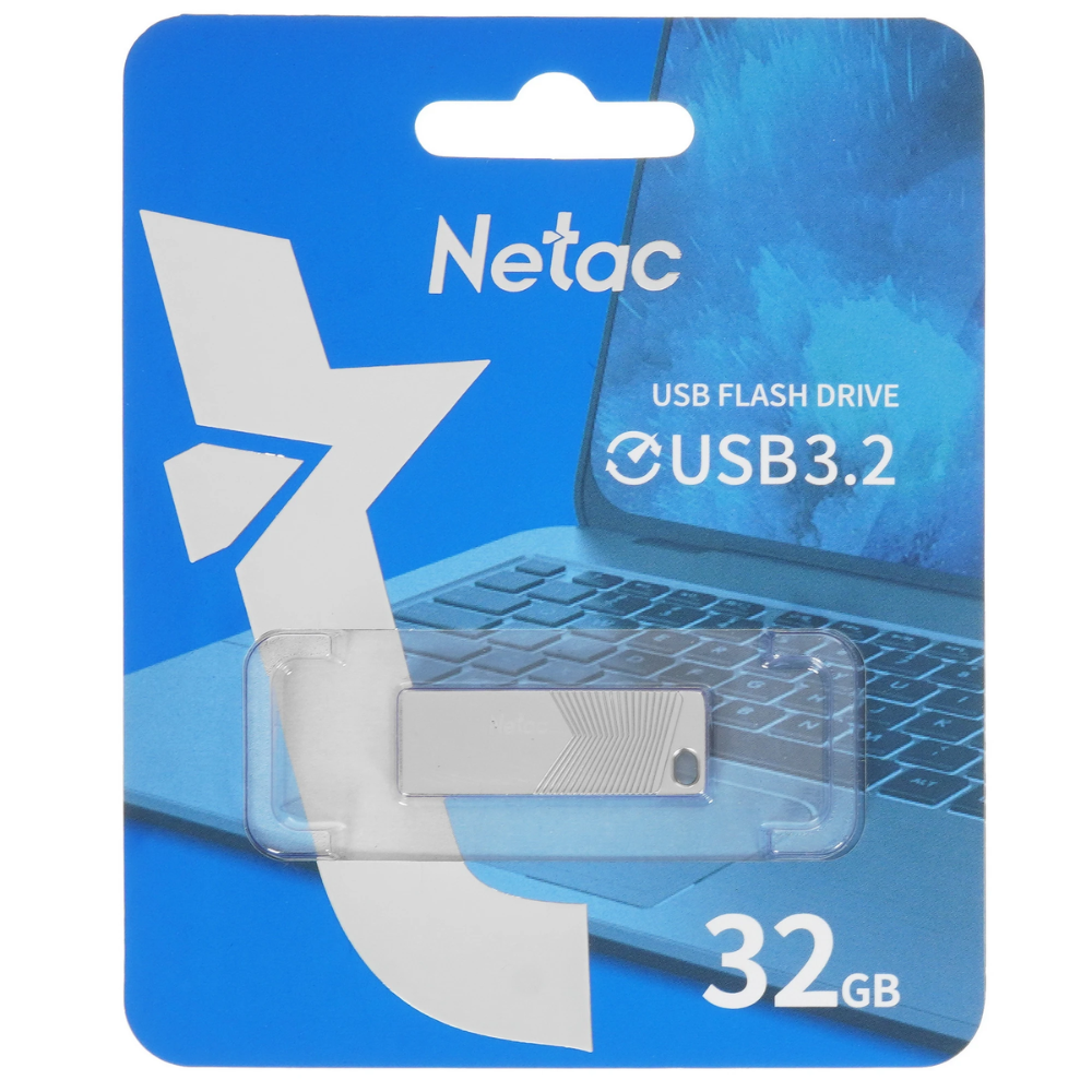 USB Flash накопитель 3.2 32 Gb Highspeed UM1, металл, Netac