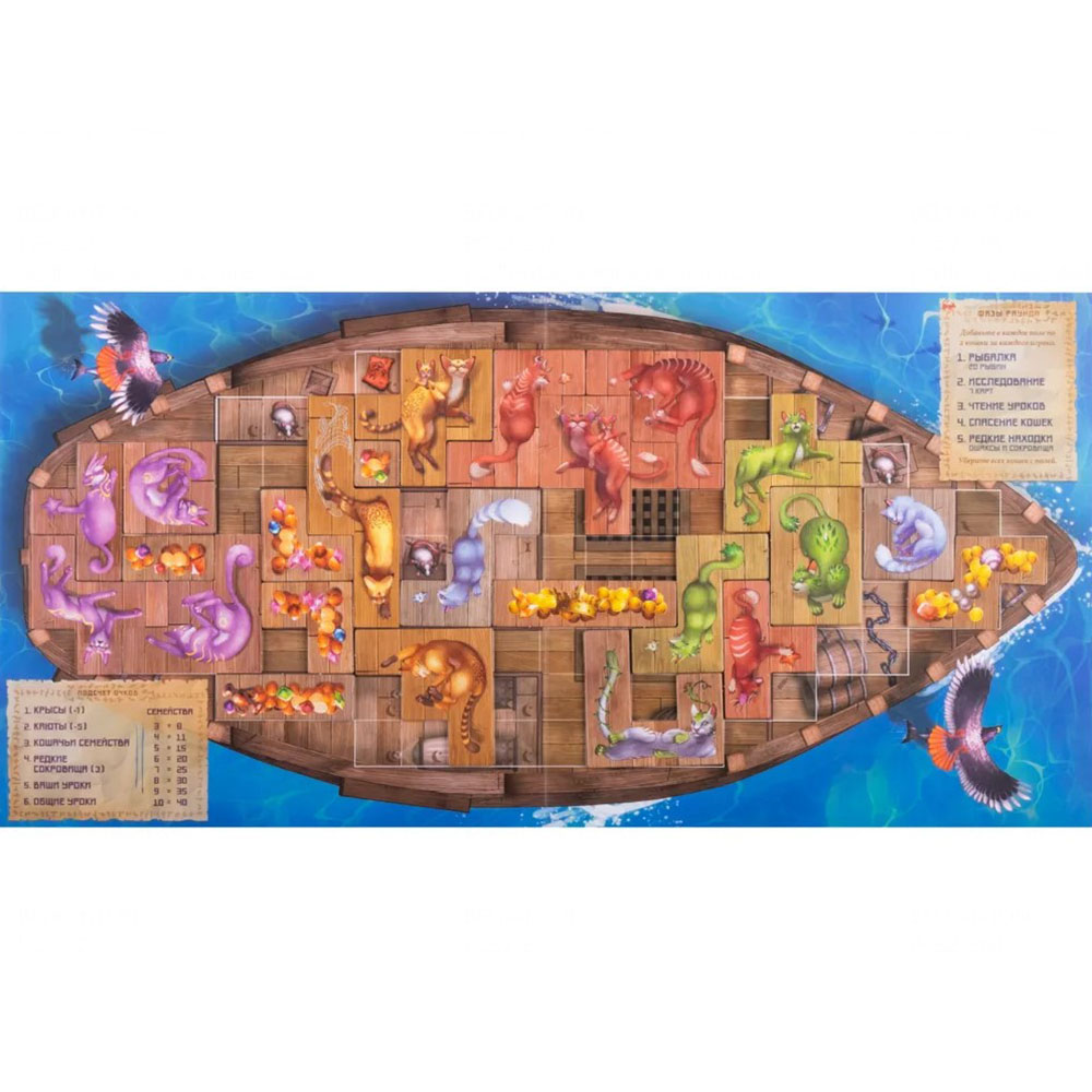 Игра настольная "Остров кошек. Долгожданные гости" - 5