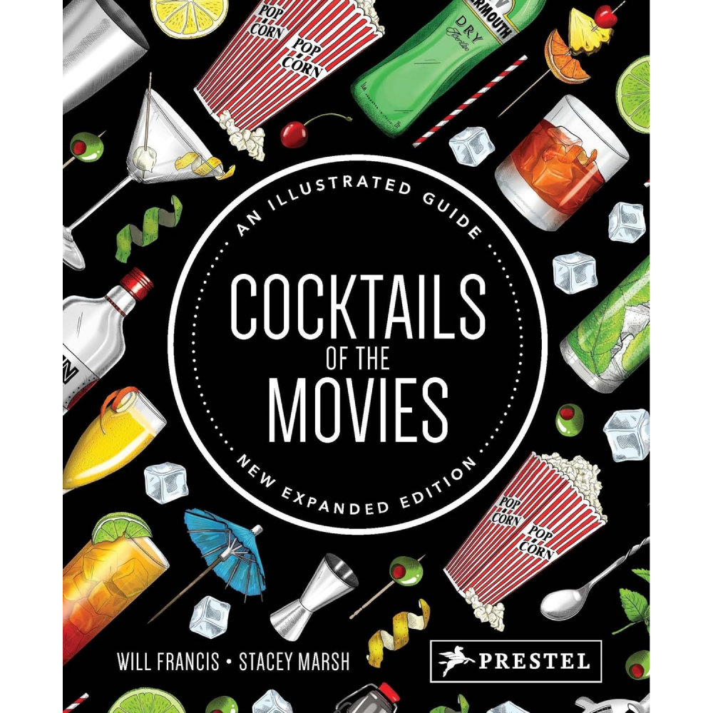 Книга на английском языке "Cocktails of the Movies", Will Francis, Stacey Marsh