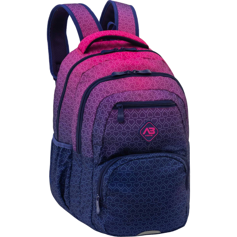 Рюкзак для учащихся начальных классов "Hexagon Pink Ombre", розовый
