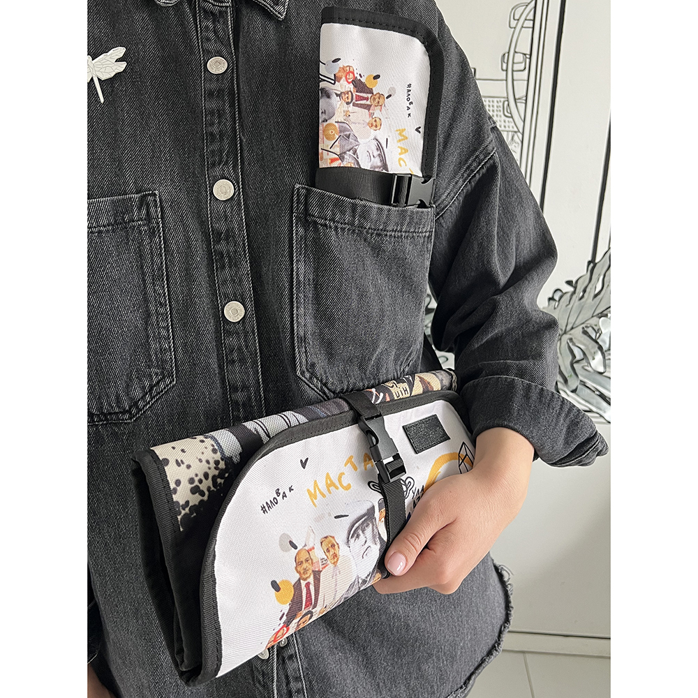 Пенал для кистей "Мастакі", M, разноцветный - 11