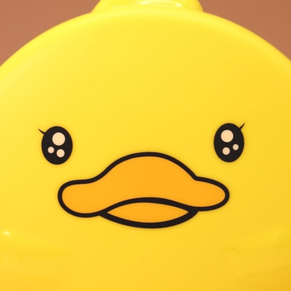 Контейнер для еды "Duck", пластик, желтый - 7