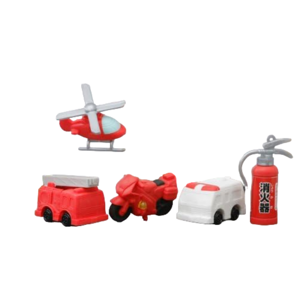 Ластик "IWAKO Fire Engine&Ambulance", 1 шт
