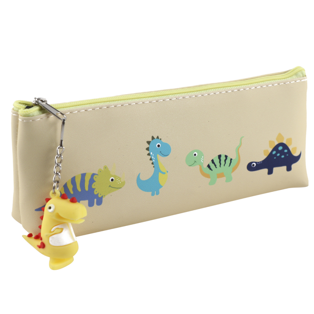 Пенал "Dino", 1 отделение, ассорти - 4