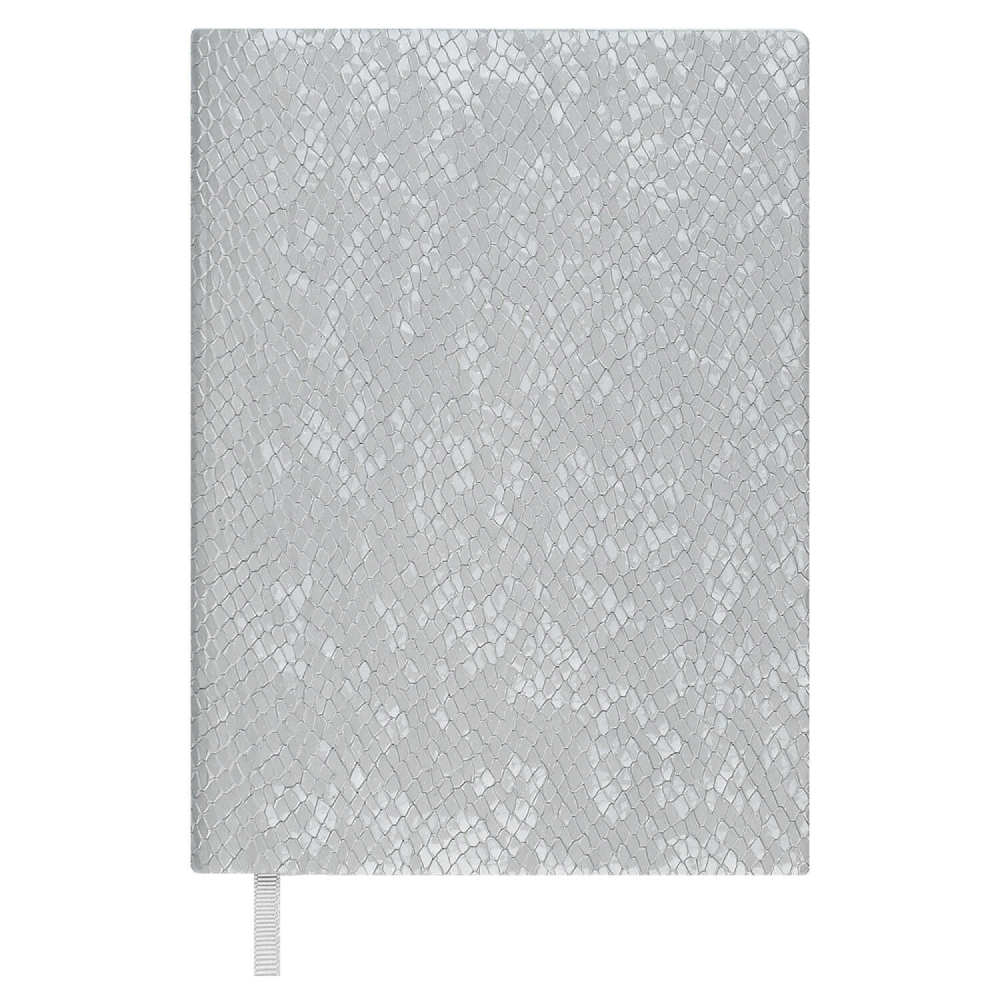 Ежедневник недатированный "Аспид Глосс", А6+, 320 страниц, линейка, серый