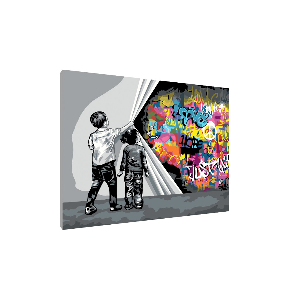 Картина по номерам "Искусство граффити"