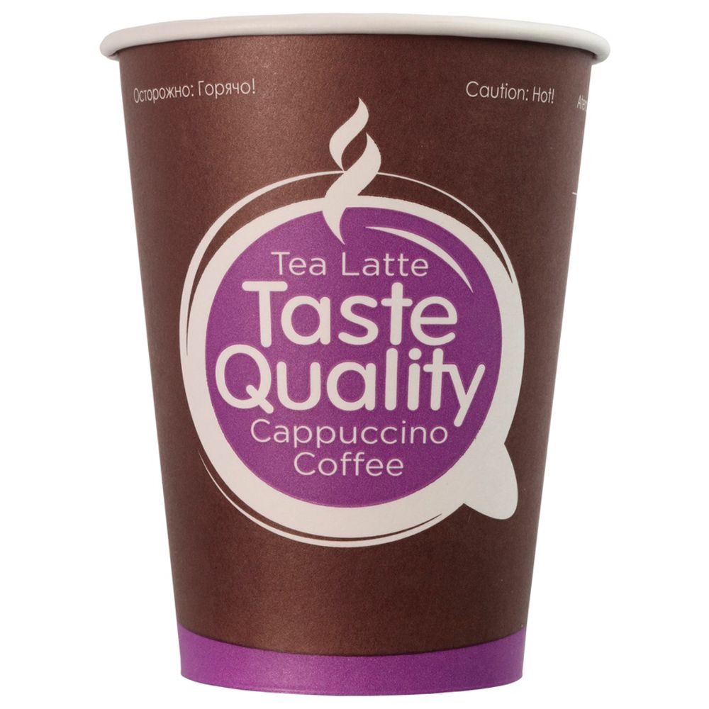 Стакан картонный "Taste Quality", 300 мл, 50 шт/упак 