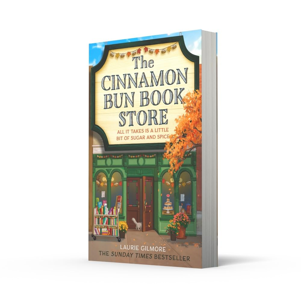 Книга на английском языке "The Cinnamon Bun Book Store", Laurie Gilmore