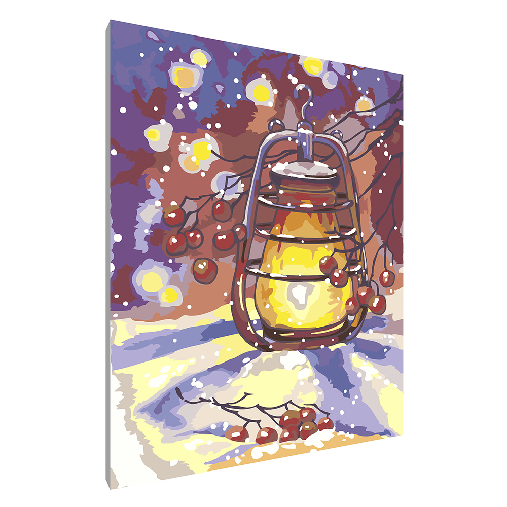 Картина по номерам "Старая лампа"