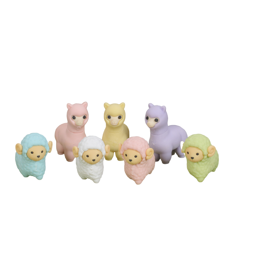 Ластик Iwako "Sheep and Llama", 1 шт