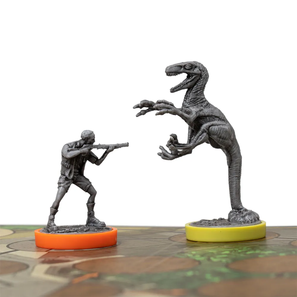 Игра настольная "Unmatched. Jurassic Park. InGen vs Raptors + русские правила" - 6