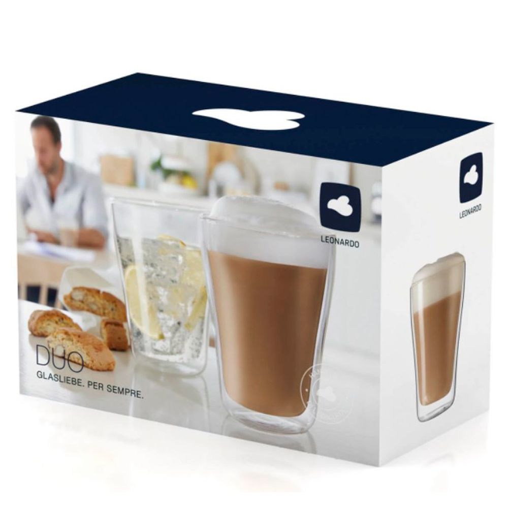 Набор стаканов "Duo", стекло, 345 мл, прозрачный - 5