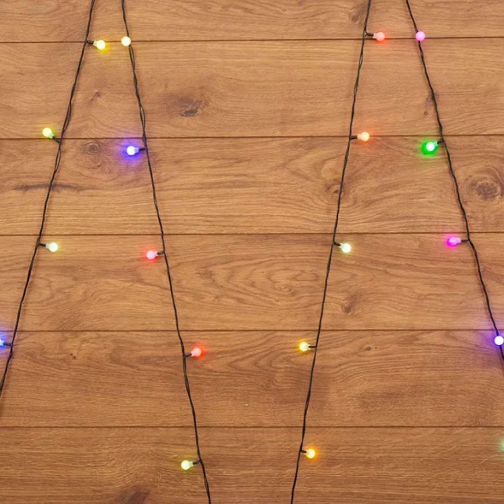 Гирлянда электрическая LED "Мультишарики", d15ммx5м, темно-зеленый - 5