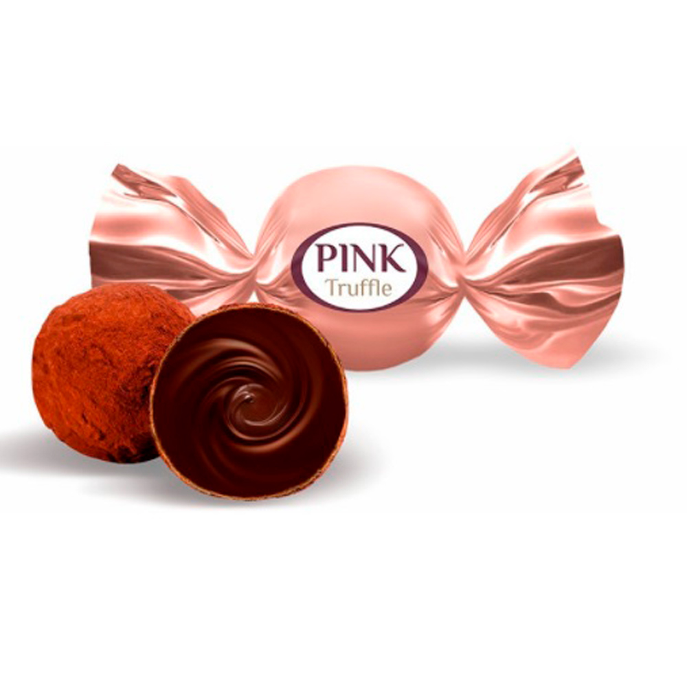 Конфеты "Pink. Truffle", 163 г, с шоколадным кремом