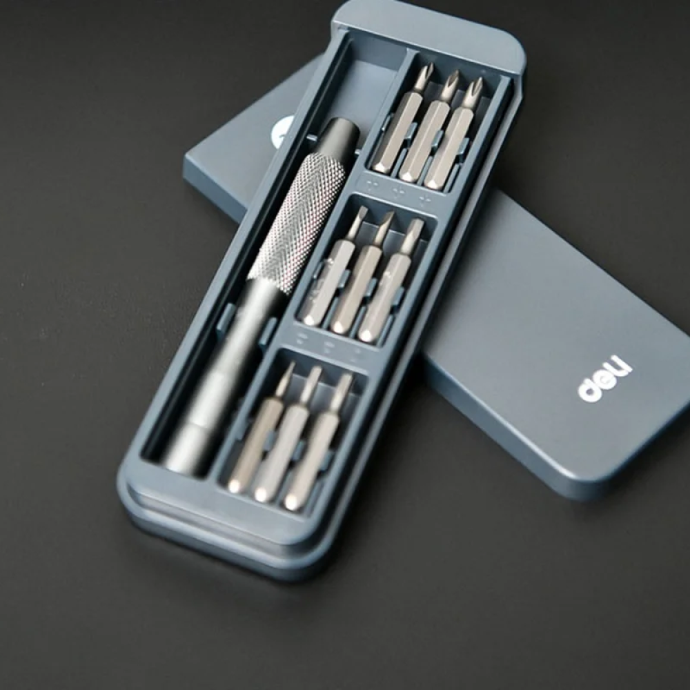 Набор прецизионных отверток Deli YS EDL241010J, 10 шт., кейс - 3