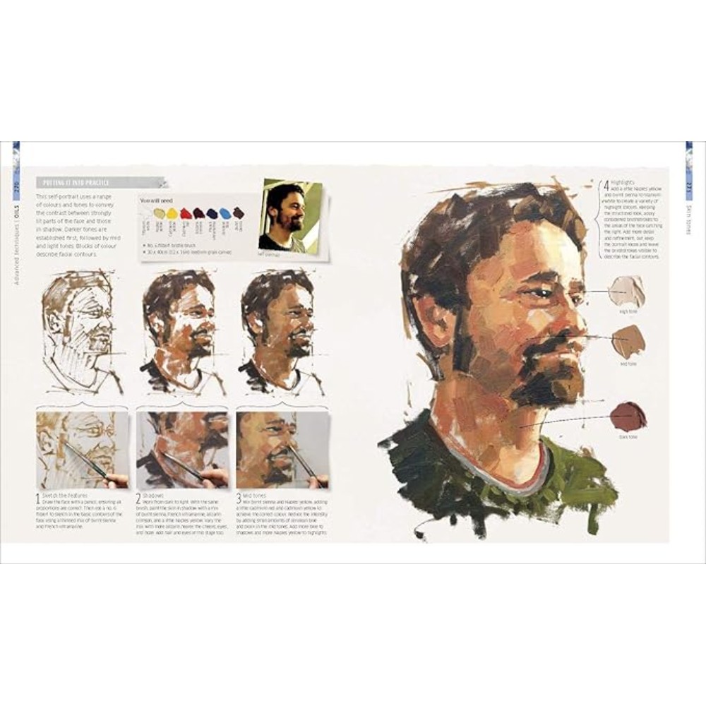 Книга на английском языке "Artists Painting Techniques"