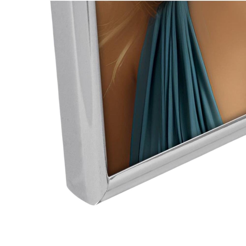 Фоторамка "120S22-4R", 10х15 см, серебристый