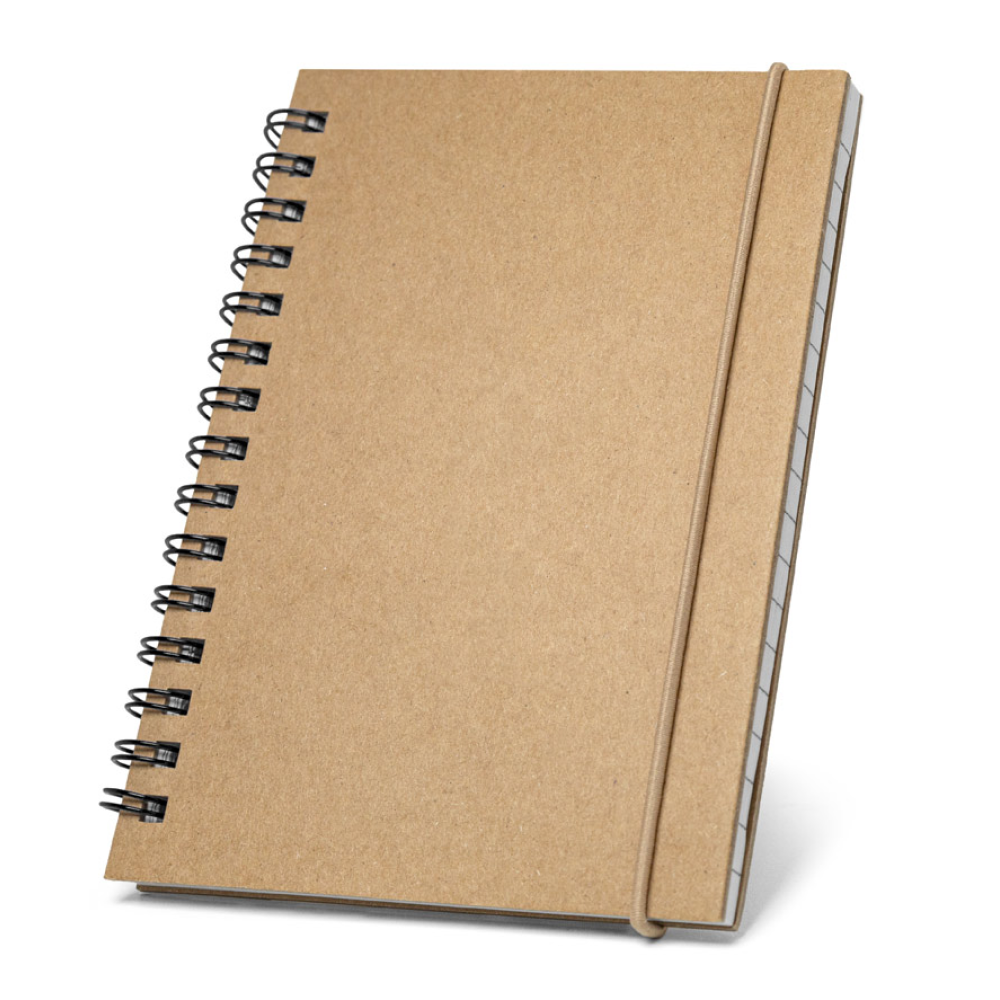 Блокнот "Marlowe", 120 листов, линейка, коричневый, черный