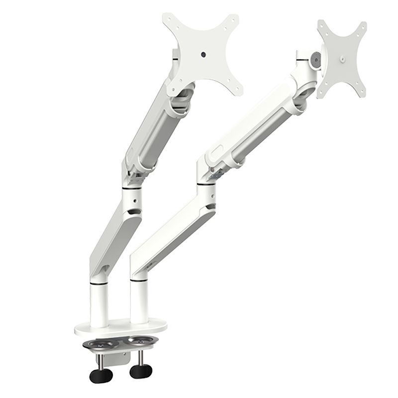 Кронштейн для монитора AK-MA02D.WH (на два монитора) цвет белый