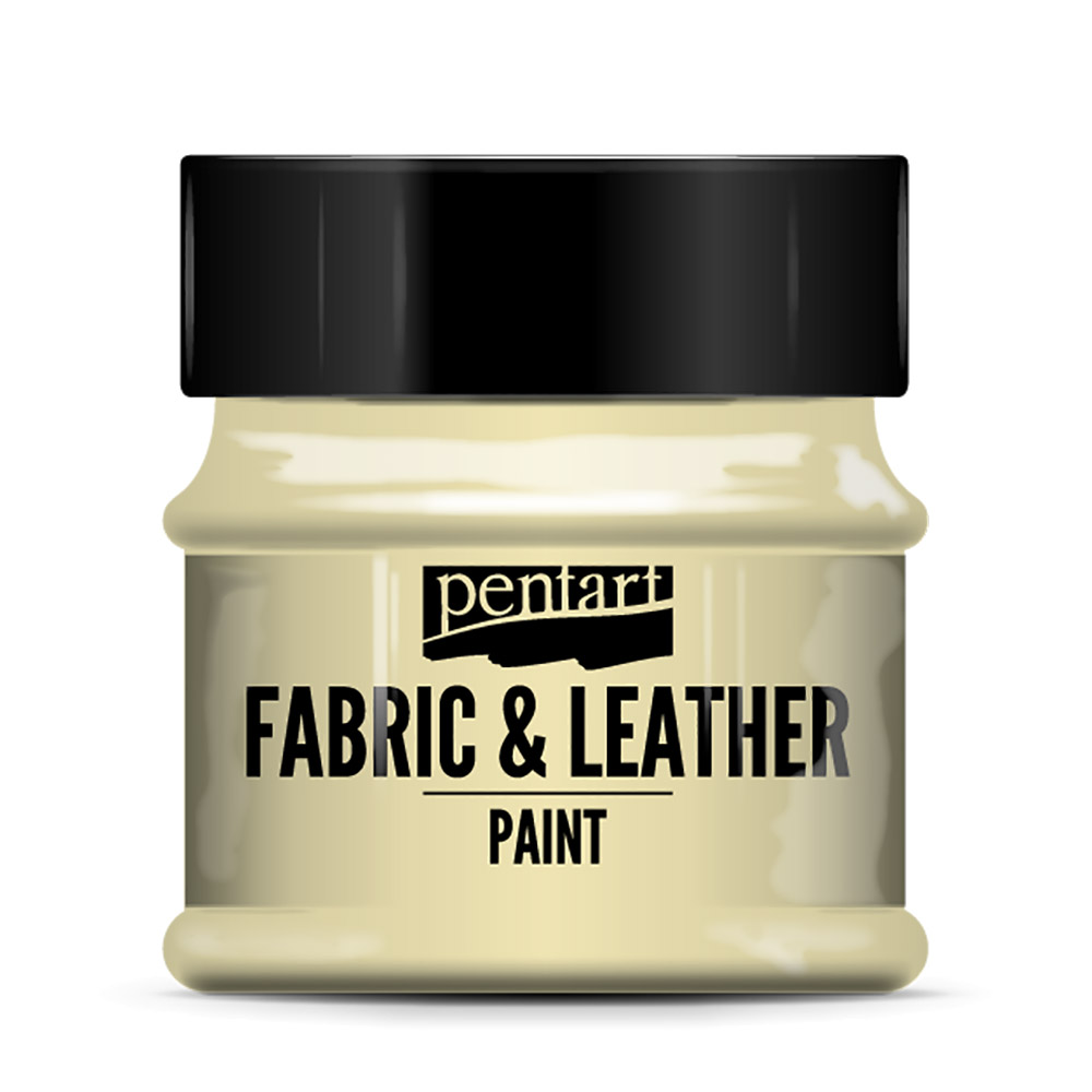 Краска для текстиля "Pentart Fabric & Leather paint", 50 мл, бежевый