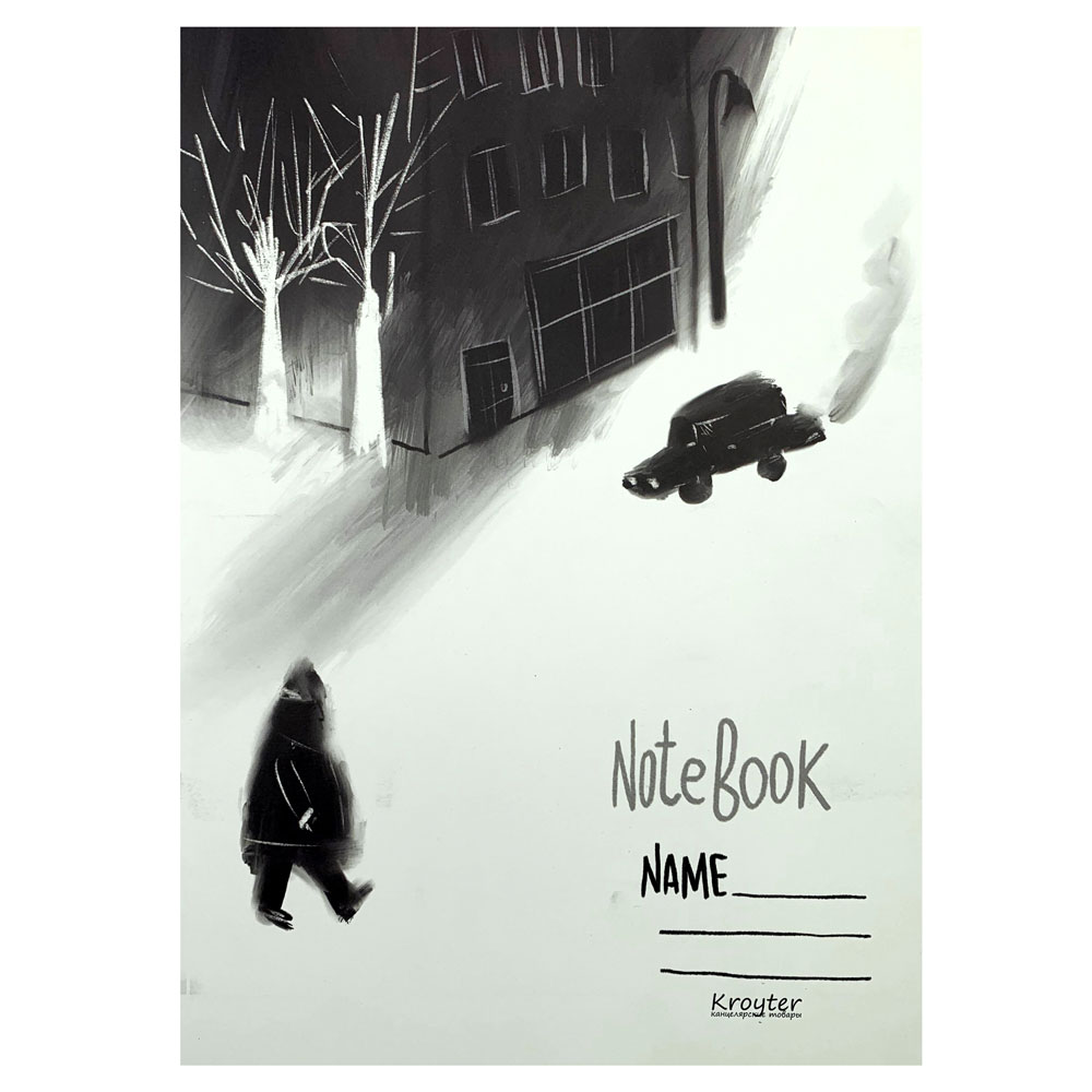 Тетрадь "Арт" (00122), А4, 60 листов, клетка, ассорти