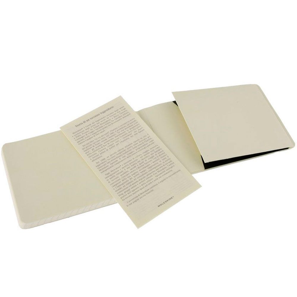 Блокнот "Reporter Soft Pocket", А6, 96 листов, линейка, черный - 3