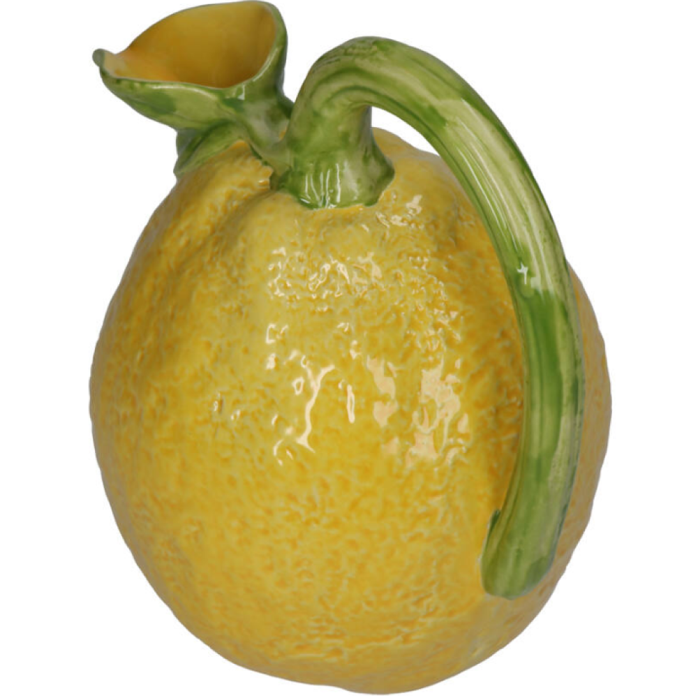 Ваза "Lemon", фаянс, желтый, зеленый