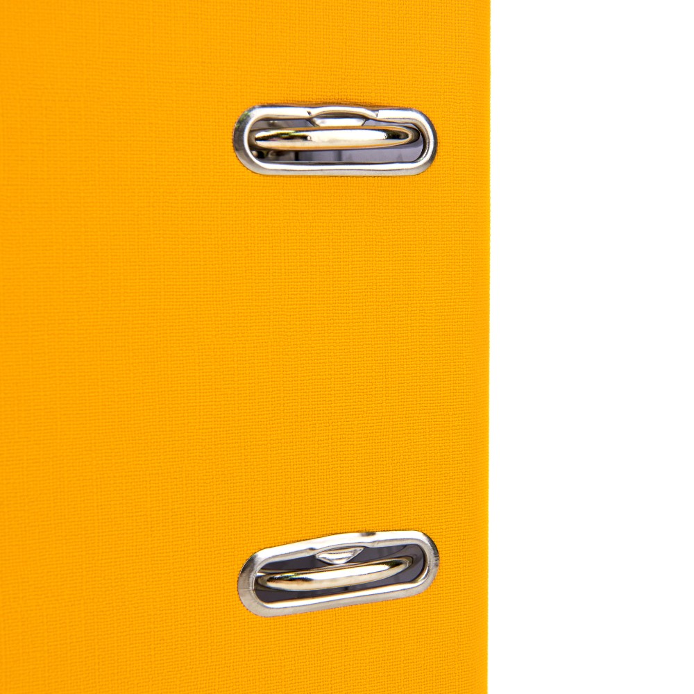 Папка-регистратор "Yesli:", А4, 75 мм, ПВХ, желтый - 3