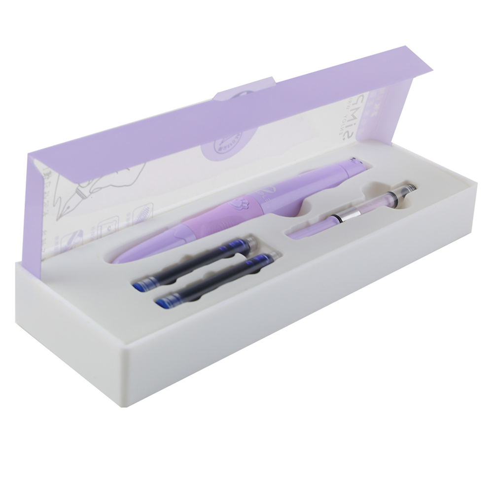 Ручка перьевая "Медведь", ассорти, патрон синий - 3