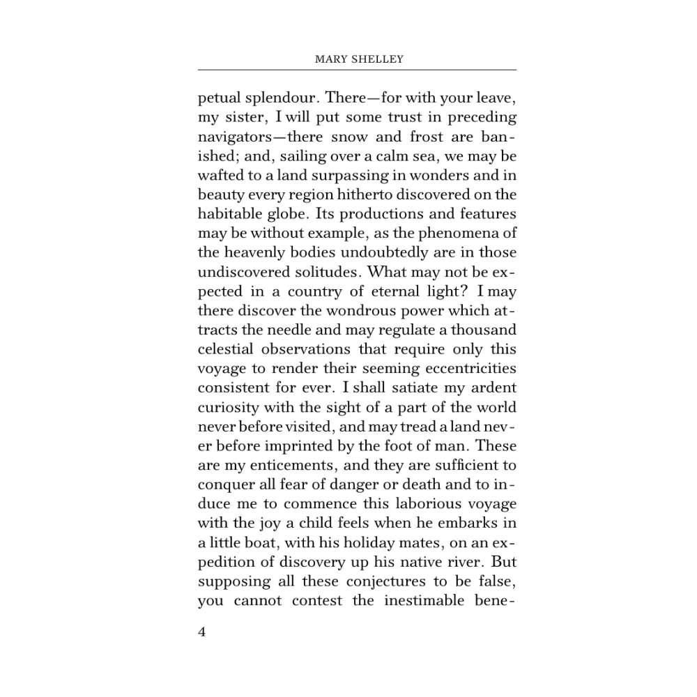 Книга на английском языке "Frankenstein; or, The Modern Prometheus", Мэри Шелли - 3