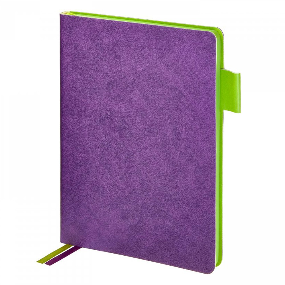  Ежедневник недатированный "Boston", A5,  272 страницы, фиолетовый
