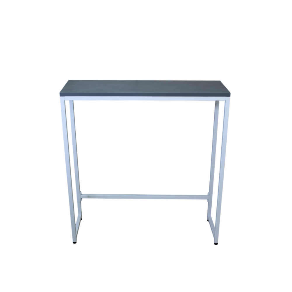 Стол консольный RION ALLERD, белый муар, Металл Бруклин