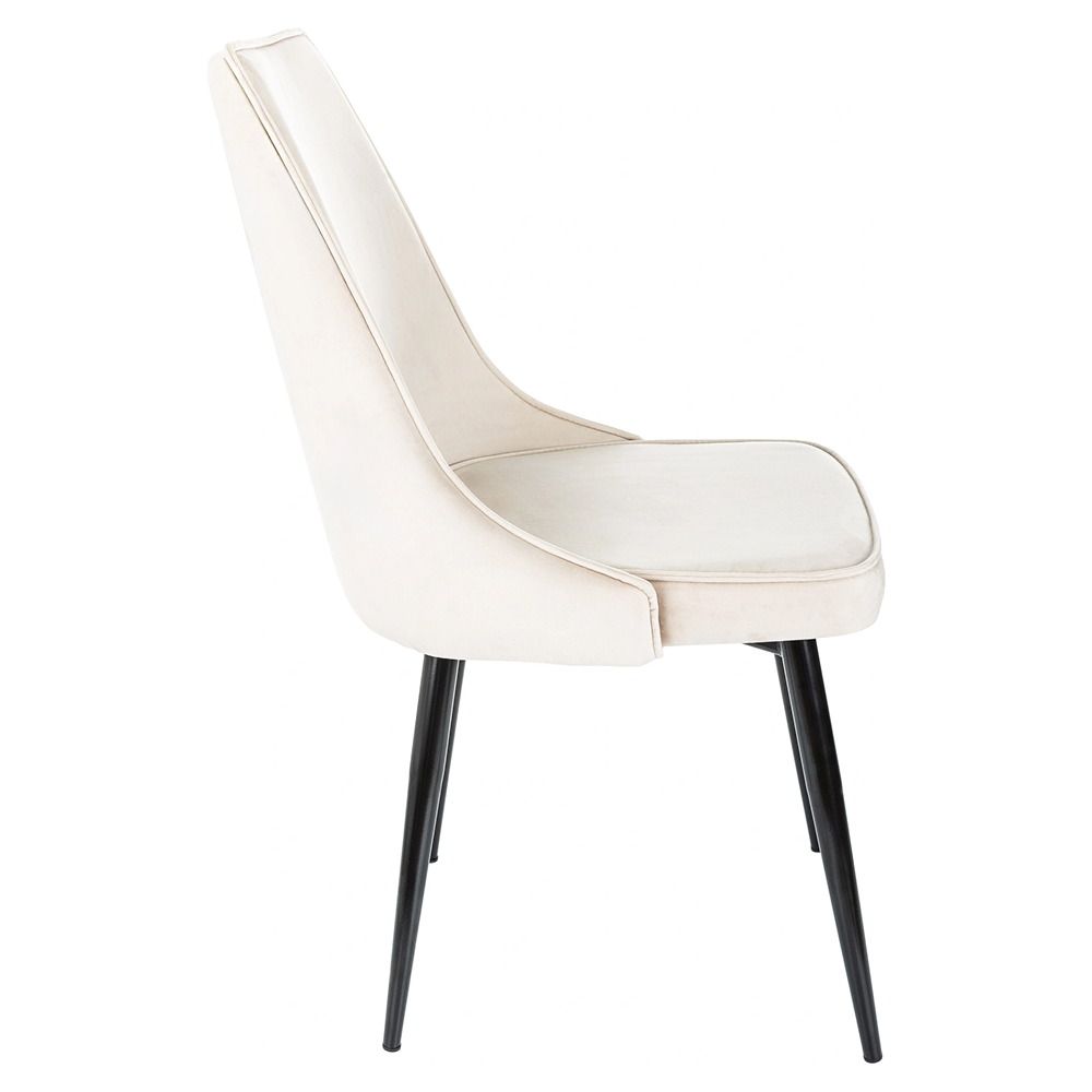 Стул Бюрократ "CH-K4", ткань, бежевый, металл - 5