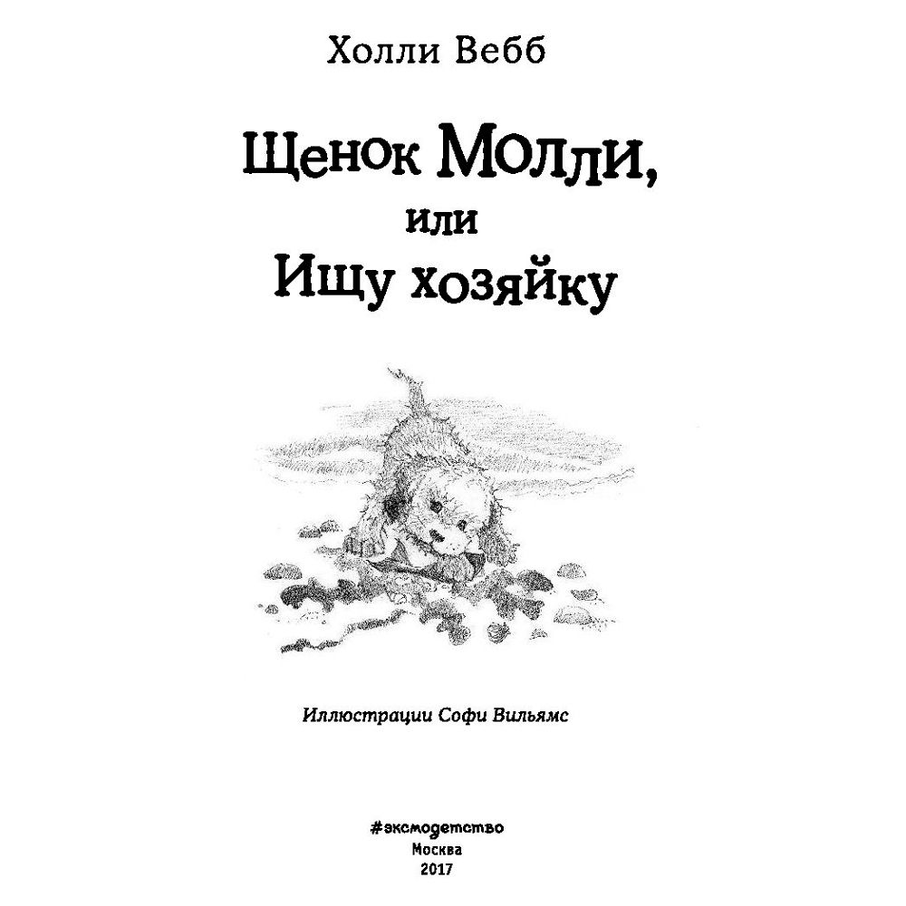 Книга "Щенок Молли, или Ищу хозяйку (выпуск 29)", Холли Вебб