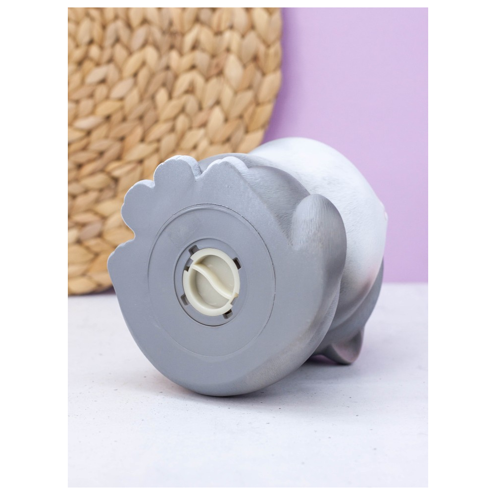 Копилка "Gray cat", серый, белый - 4