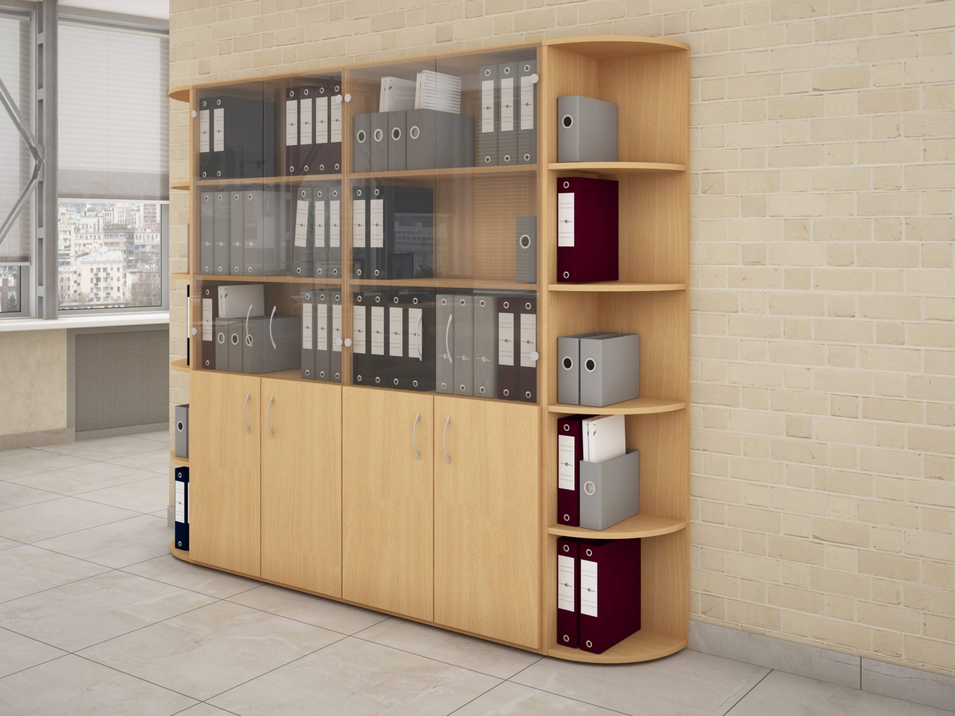 Коллекция Столица стол письменный С-2-12, 1200х600х750 мм, бук - 9