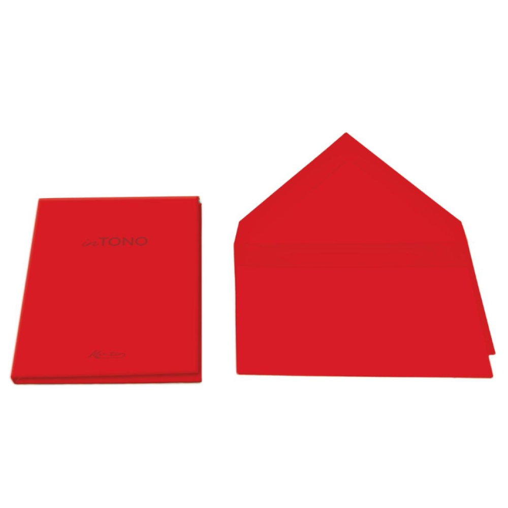 Набор бумаги почтовой Kartos "InTono Rosso"