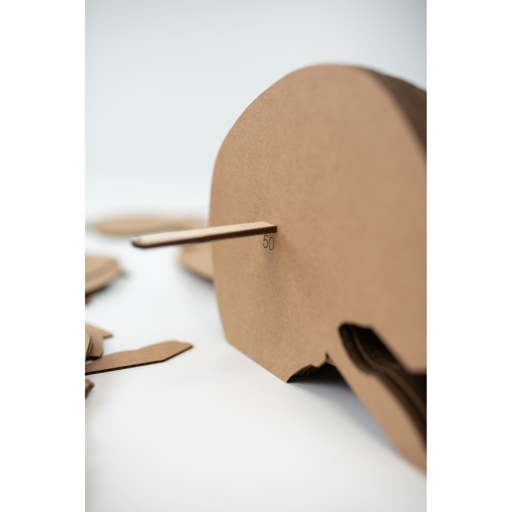 Пазл картонный 3D "Череп" - 8